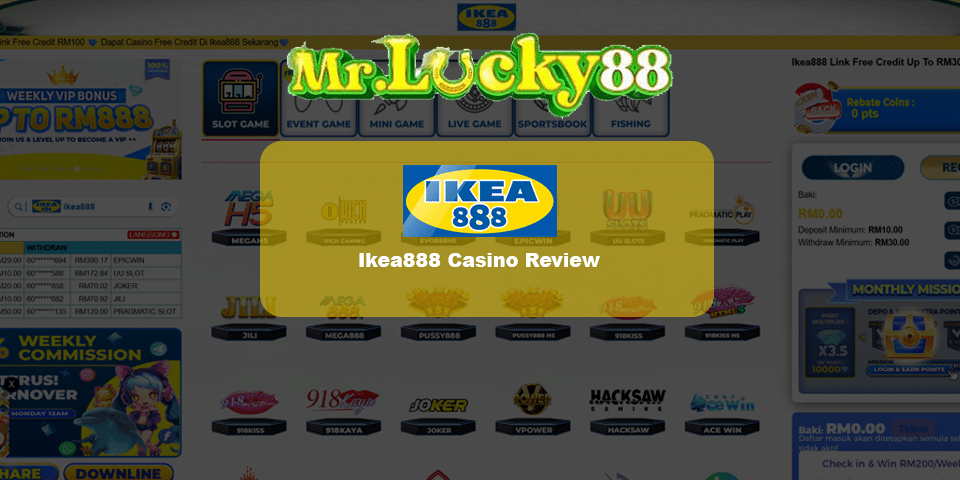 ikea888 Casino Review , link free credit, joylink free credit rm100