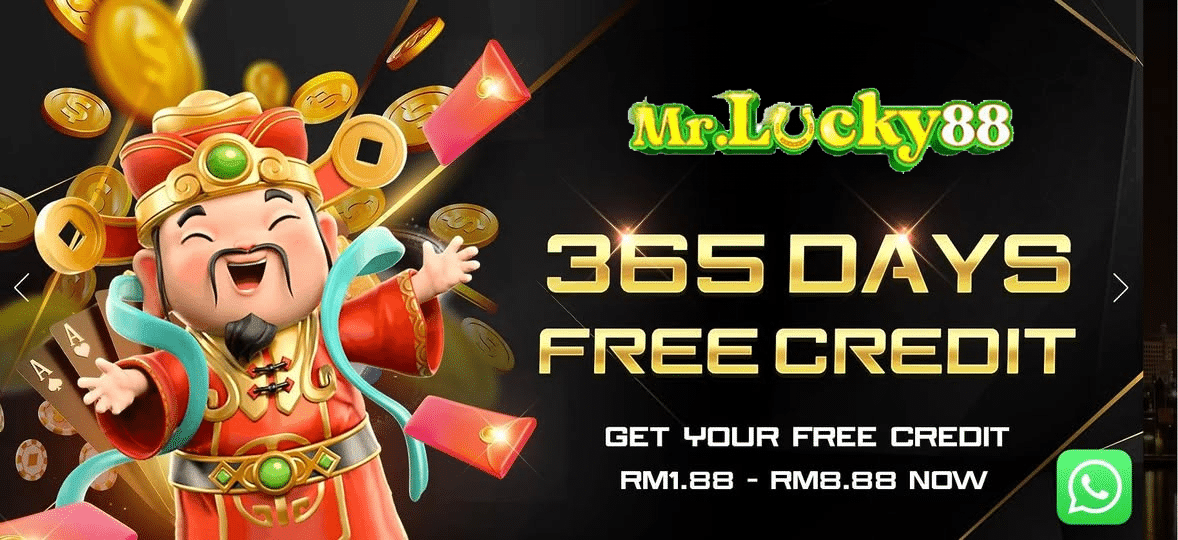 claim 365 hari free credit on myboss88