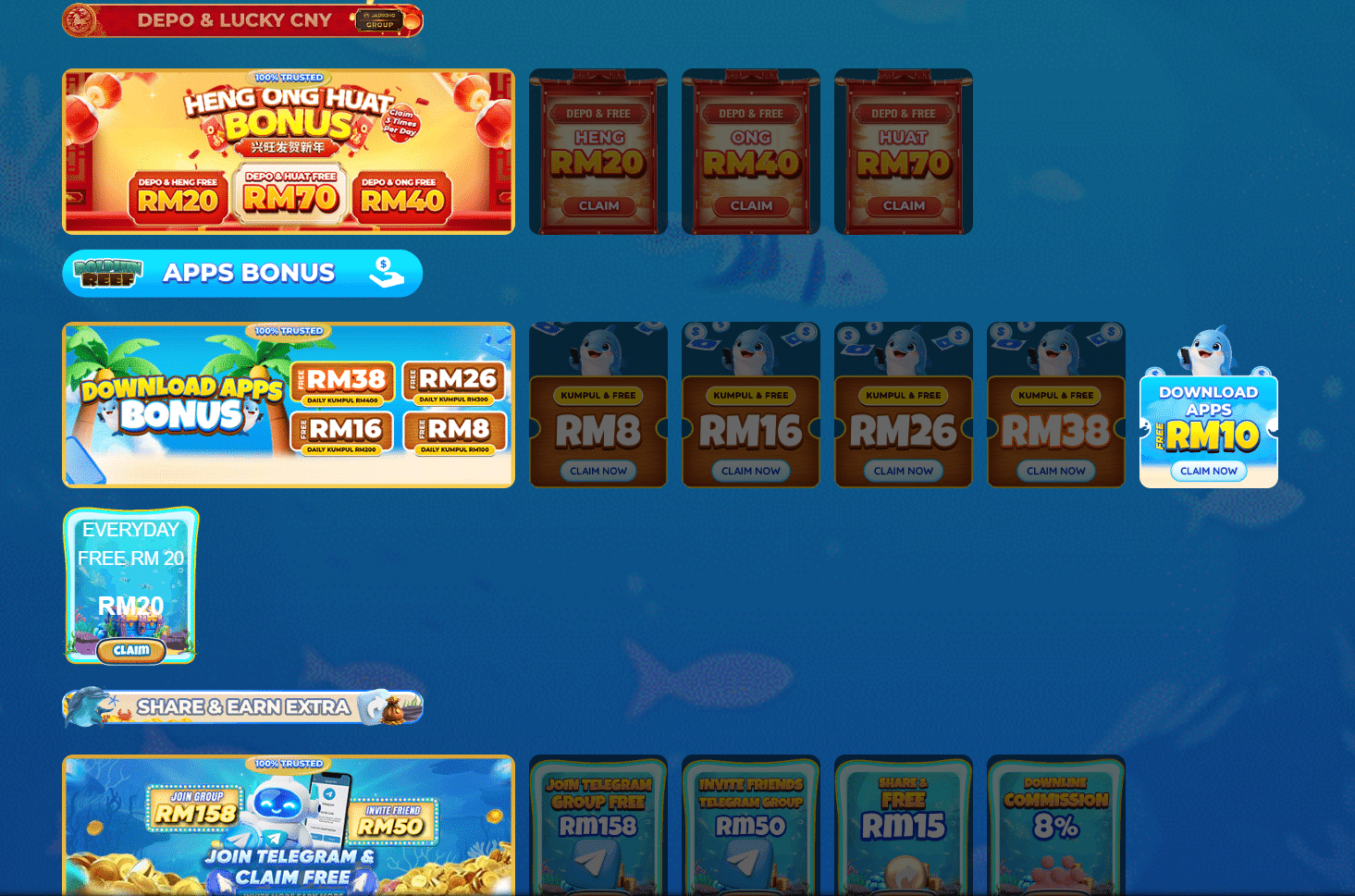 dolphinreef88 promotions