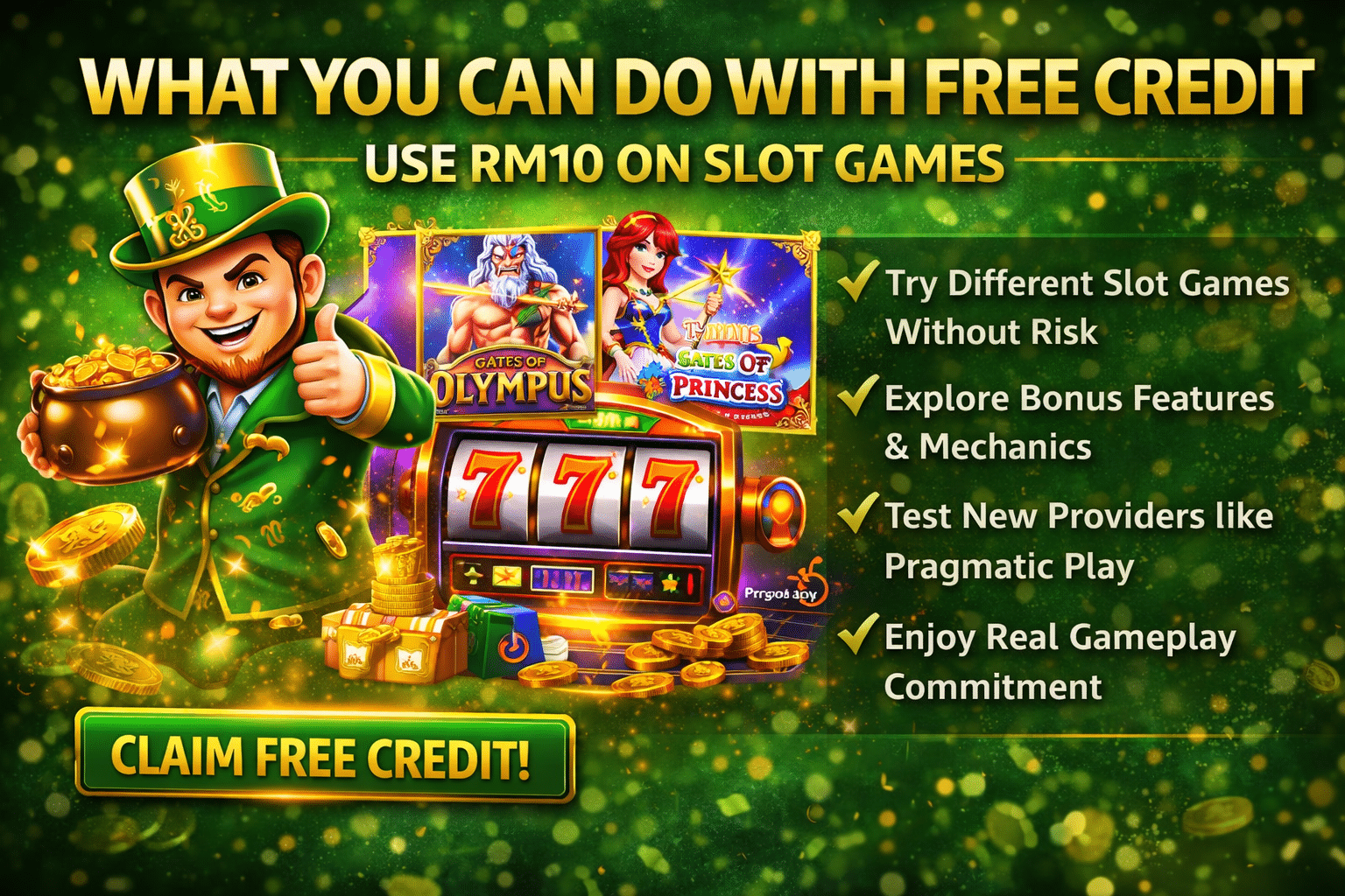 What you can do with free credit no deposit link