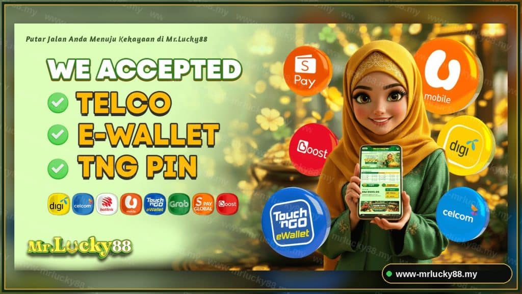 MrLucky88 Casino Betting Guide According to Winning Odds - MrLucky88 telco, e-wallet and TNG PIN deposit channels - www-mrlucky88.my