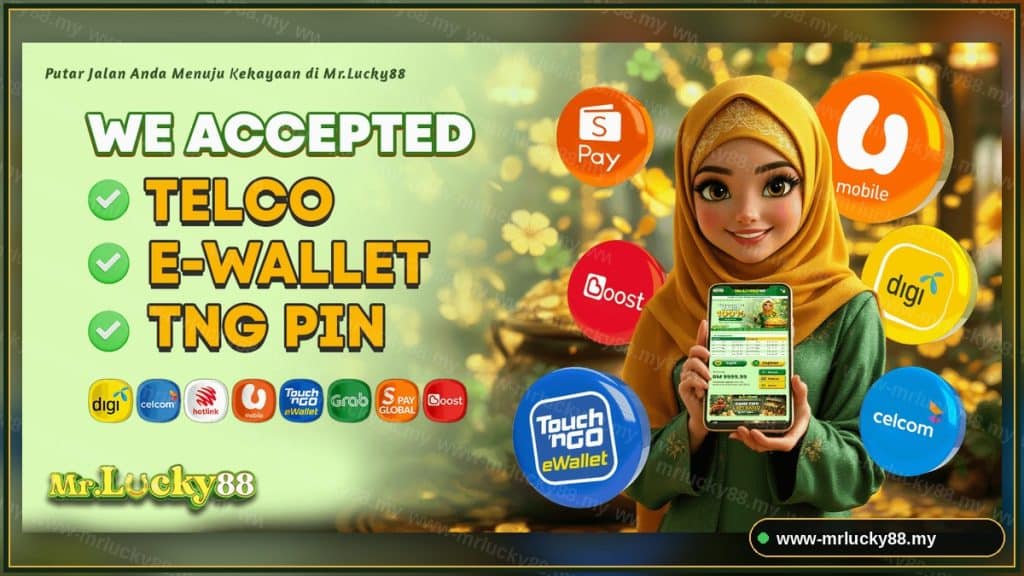 Top 5 MrLucky88 Casino Picks for Malaysian Lottery Players - MrLucky88 telco, e-wallet and TNG PIN deposit channels - www-mrlucky88.my